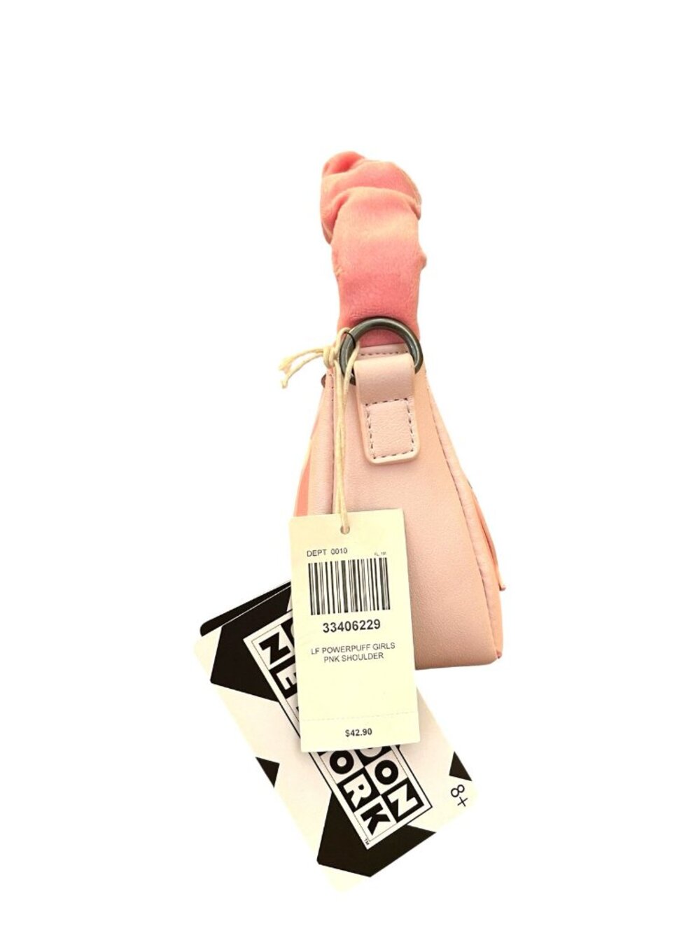 Loungefly The Powerpuff Girls Fuzzy Handle Crossbody Bag Buttercup Blossom Bubbl - Picture 6 of 6